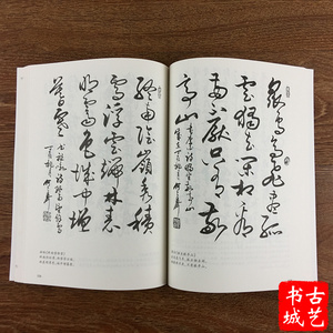 包邮初学毛笔草书字帖碑帖何大齐怎样写草书例字作品欣赏书法练习