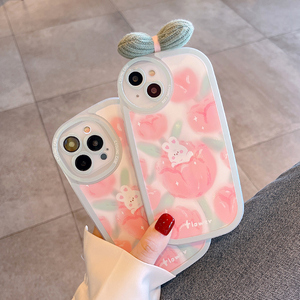 手机壳新款iphone11/12镜头全包防摔13pro软硅胶13promax高级感网红女