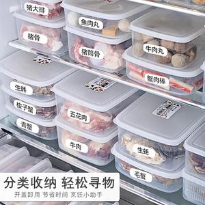 食品级冰箱保鲜盒冻肉冷藏盒食物收纳盒整理存储盒水果蔬菜储藏盒