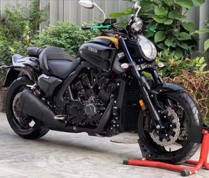 进口雅马哈大魔鬼水冷哈雷复古硬汉太子v缸400cc重机摩托车街车