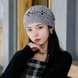 夏天遮白发帽子