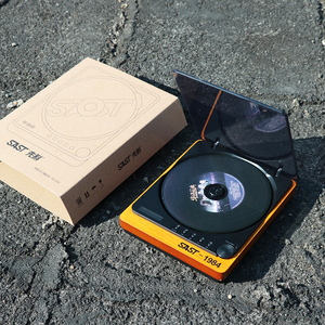 先科sa-058 家用专业纯cd机蓝牙无损音乐迷你随身听播放器学生学英语