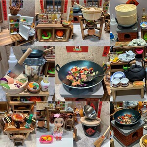 食物盲袋超市盲袋玩具散装配件混发仿真微缩玩具娃娃屋迷你小14人付款