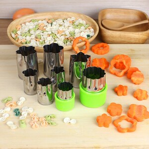 水果模具造型勺子花样工创意冰淇淋拼盘辅食挖水果球套装西瓜卡通