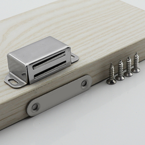 不锈钢柜门吸门碰珠卡扣式衣柜橱柜吸磁吸磁碰门磁强磁家具关门扣