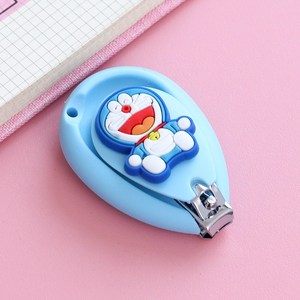 卡通哆啦a梦指甲剪多功能个性创意便携安全美甲工具成人指甲刀女