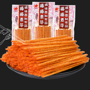 李星星棒棒素牛辣条16g/袋90怀旧休闲网红麻辣香辣丝面筋小吃零食
