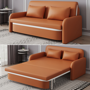 沙发床小户型一米二双人折叠两用多功能沙发客厅2024新款可以当床