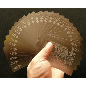 不锈钢扑克牌澳门风云舞台魔术射牌飞牌整副54张金属中国产新(镜