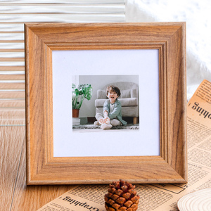 美式复古6 7 8 10寸正方形相框摆台洗照片做成相框画框挂墙相册架