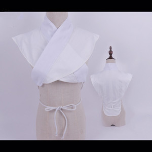 京剧戏剧古装内衬假领子戏曲青衣花旦女对披水领护领小生小旦衬领