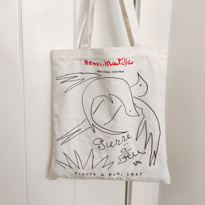 轻帆自制Henri Matisse帆布包袋文艺简约百搭大容量单肩手提女包