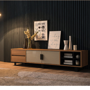 北欧现代简约电视柜轻奢风格客厅电视柜创意极简矮柜地柜意式家具