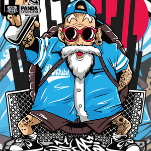 人气动漫周边七龙珠系列衣服春秋季潮牌ins超火卫衣龟仙人长袖t恤