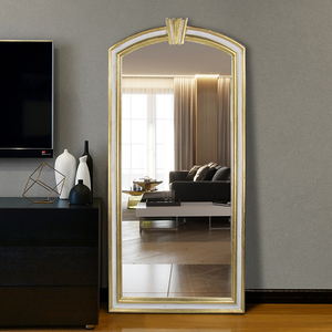 冠鼎定制 欧式大镜子全身落地镜定做大尺寸客厅衣帽间试衣穿衣镜