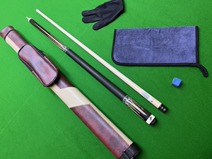 00dufferin旗舰店天猫达芬尼台球杆 白音符二代 枫木分体九球杆中式