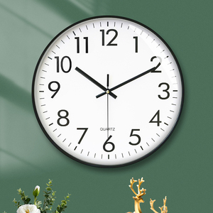 钟表挂钟客厅电子钟静音石英钟挂墙时钟家用个性简约现代创意钟表