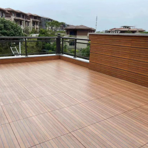 庭院地砖户外花园露台瓷砖别墅院子阳台地砖室外防滑抗冻仿木纹砖