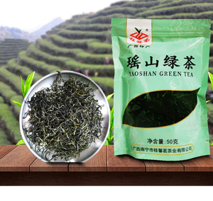 绿茶2024新茶秋茶广西特产茶叶大量要瑶山绿茶板粟浓香型厂家直销