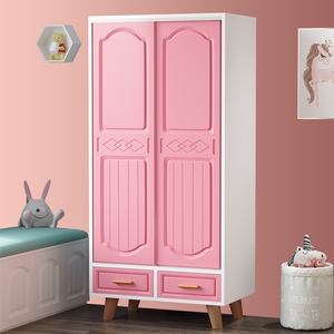 女童衣柜公主粉女孩