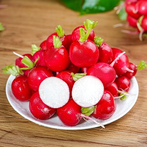 新鲜樱桃萝卜红丁当季水果小红萝卜红丁甜脆青潍坊胡萝卜蔬菜包邮