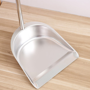 单个畚斗不锈钢簸箕家用垃圾铲扫地加厚灰斗撮子清洁用品一体畚箕