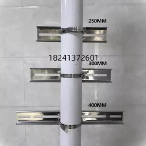 钢条路灯杆固定挂片立杆抱箍条开关箱监控松紧带设备安装广告牌