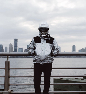 supreme 18ss mountain parka 金属银金角银角大王冲锋衣外套夹克