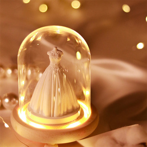 女生生日礼物小众高级感创意走心婚纱模型送闺蜜女朋友520情人节