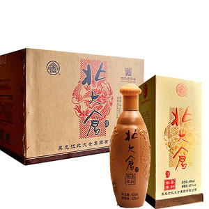 东北老家酒类旗舰店天猫【厂家直供】6瓶北大仓陆斤粮浓香型42度500