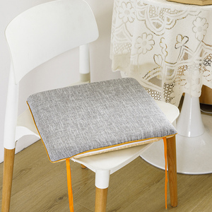 餐椅坐垫四季通用家用慢回弹记忆棉座垫餐桌椅子垫子椅垫加厚防滑