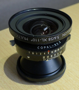 施耐德Super Augln58f5.6XL大画幅镜头，4x5用广角镜头