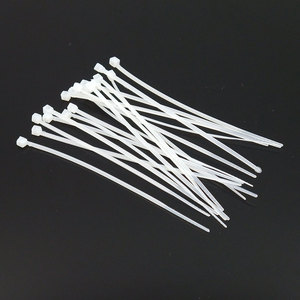 电线网线尼龙电脑扎带绑带自锁式扎带白色整理带理线扎带100mm