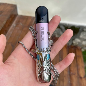 创意达 悦刻小麋鹿项链吊坠5/4/1代保护套合金电子悦客金属保护壳一代