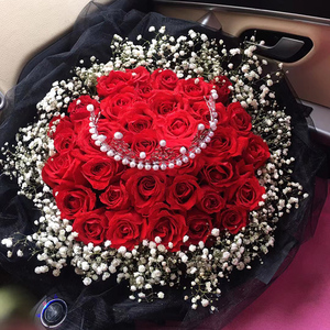 521情人节滁州鲜花速递红玫瑰花束来安全椒同城天长明光花店配送