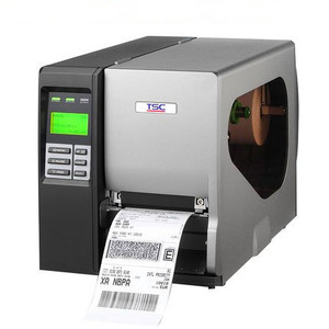 打印机台半TSC TTP 2410MU 346MU 644MU工业型高速条码标签 服装