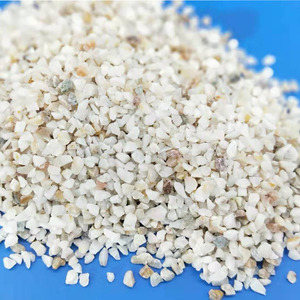 厂过滤池过滤用石英砂水处理层用石英砂滤料 砾石 鹅卵石0人付款520
