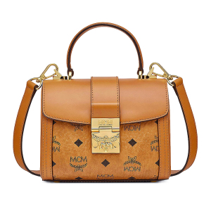 mcm马鞍包链条包迷你女包mini单肩斜挎包时尚潮流女士手提包