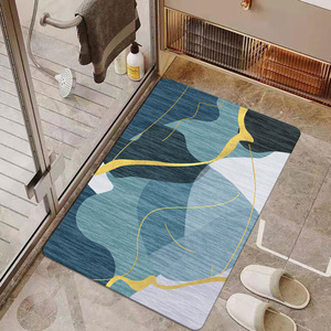 科技布吸水垫子卫生间厕所门口踩脚垫速干防滑耐脏洗手间浴室地垫