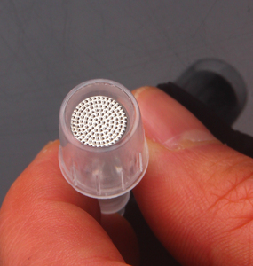 螺口纳米晶片电动微针头圆形纳米微晶5D方行硅晶驻颜粉底水光浅