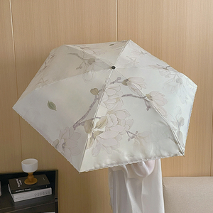 高颜值迷你蕾丝女神伞~双层防晒防紫外线夏季便携轻小太阳伞遮阳