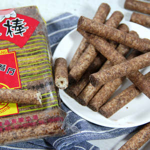 香酥棒巧克力棒灵光西餐厅65g*12袋装怀旧经典7080办公童年小零食15人