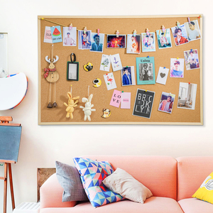 ins风留言板家用毛毡墙贴幼儿园作品展背景墙公告栏展示板便利贴挂