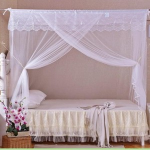 双人床蚊帐床上绑绳吊顶上铺帐子老人帐篷罩子实木床纱帐宿舍寝室