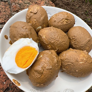 生咸鸭蛋20枚装 农家手工低盐黄泥腌制咸鸭蛋