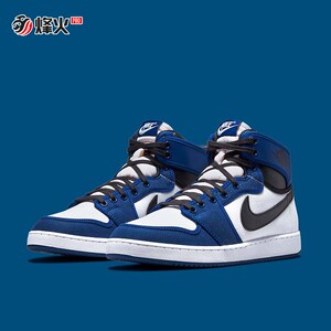 air jordan 1 ko aj1蓝黑白小闪电 高帮篮球鞋 do5047-401