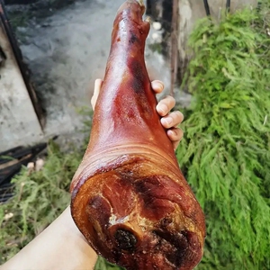 广西特产腊猪蹄腊猪脚猪蹄猪腿腊肉农家自制烟熏非四川湖南整只装