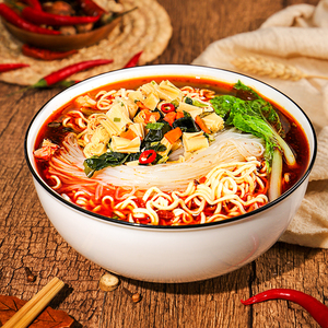 杨掌柜麻辣江湖方便面12桶装整箱方便速食充饥泡面红薯粉菜面组合