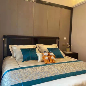 南洋迪克 禾气 比翼双飞 现代简约轻奢新婚大床 1.8m 实木床