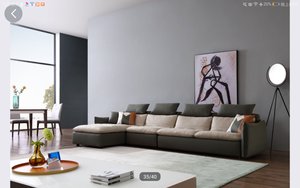 帝标沙发组合沙发现代时尚简约客厅沙发休闲舒适多人坐沙发